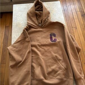 Carhartt Tan Hooded Men's Sweater